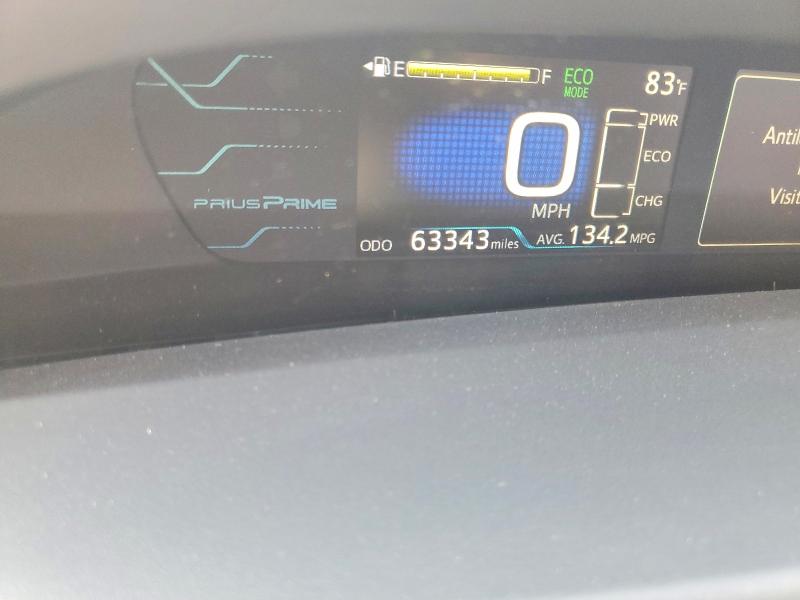 2017 Toyota Prius VIN JTDKARFPXH3037730 COPART salvage auction — REAR END, Ca - Salvage Certificate, sold $7,200 on 2026-08-19 (photo 9)