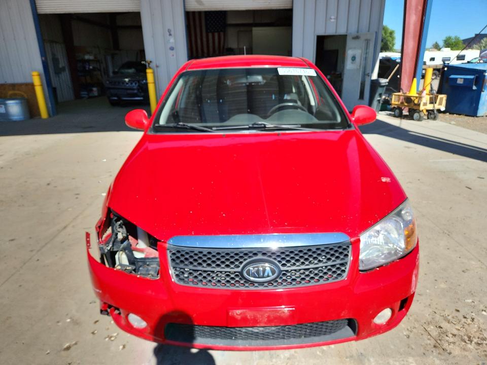 2007 Kia Spectra VIN KNAFE161175000486 COPART salvage auction — FRONT END, Mt - Certificate Of Title, sold $175 on 2026-07-20 (photo 5)