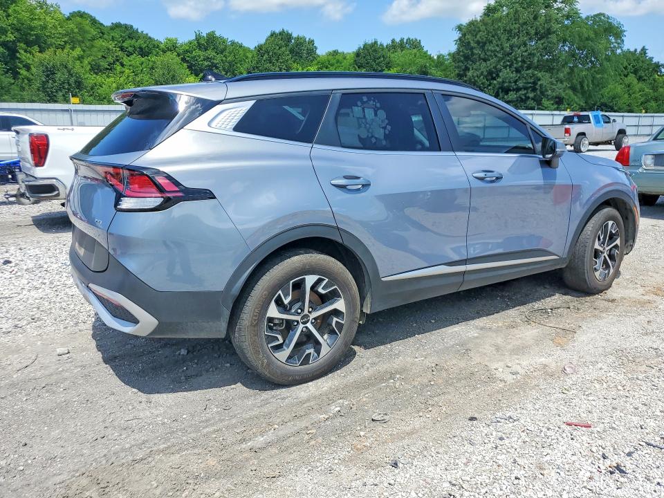 2025 Kia Sportage VIN 5XYK3CDF0SG265627 COPART salvage auction — FRONT END, Ar - Cert Of Title-Salvage, sold $9,700 on 2026-07-08 (photo 3)