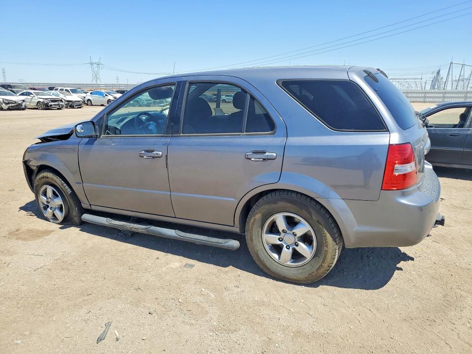 2008 Kia Sorento VIN KNDJD735X85798028 COPART salvage auction — FRONT END, Ca - Salvage Certificate, sold $400 on 2026-07-20 (photo 2)
