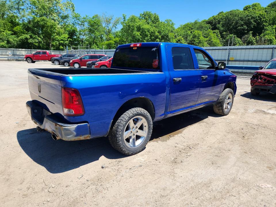 2017 Ram VIN 3C6RR7KT9HG746801 COPART salvage auction — ENGINE BURN, Pa - Certificate Of Salvage, sold $1,250 on 2026-07-02 (photo 3)
