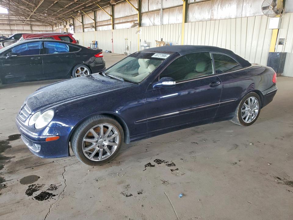 2007 Mercedes-benz Clk-klasse VIN WDBTK56F87F213784 COPART salvage auction — MINOR DENT/SCRATCHES, Az - Certificate Of Title, sold $575 on 2026-07-15 (photo 1)