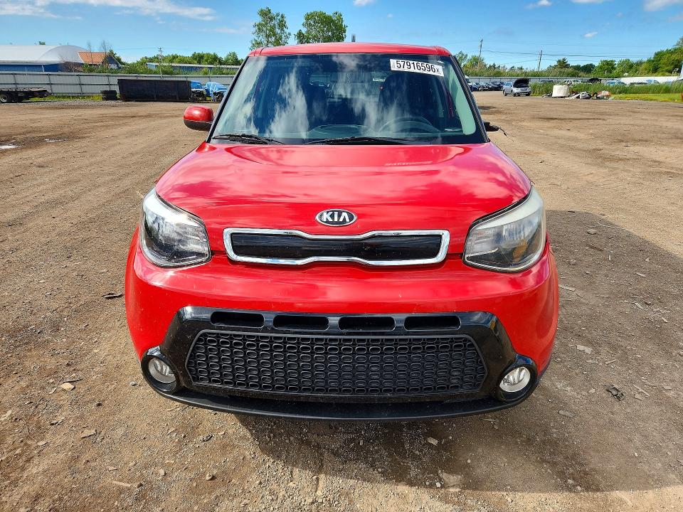 2016 Kia Soul VIN KNDJP3A51G7819970 COPART salvage auction — FRONT END, Oh - Cert Of Title-Salvage, sold $550 on 2026-07-16 (photo 5)