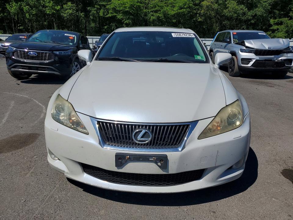 2010 Lexus Is 250 VIN JTHCF5C27A5042822 COPART salvage auction — REAR END, NJ - CERT OF TITLE-SALVAGE, sold $300 on 2026-07-21 (photo 5)
