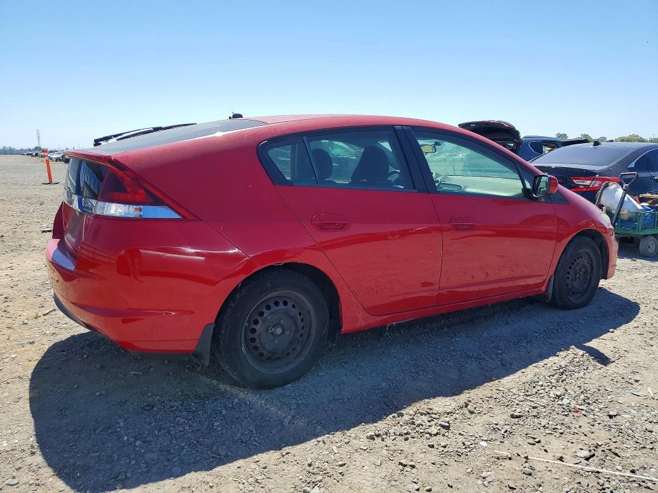 2014 Honda Insight VIN JHMZE2H59ES003073 COPART salvage auction — FRONT END, CA - DIS/DLR/EXP APP FOR DUP CLEAN, sold $225 on 2026-07-16 (photo 3)