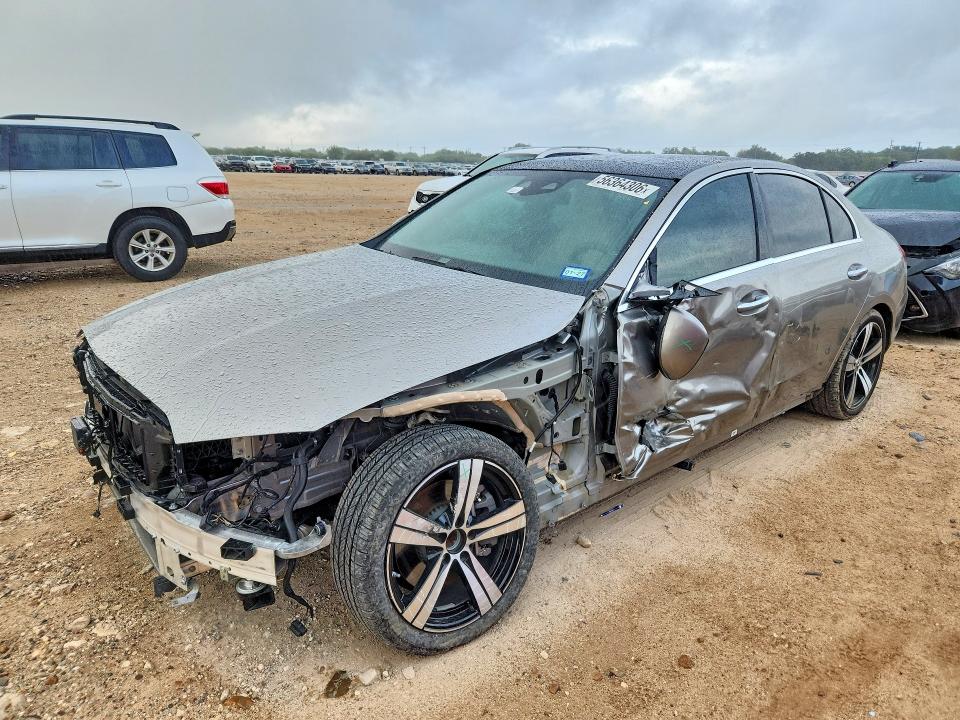2024 Mercedes-benz VIN W1KAF4GB8RR207252 COPART salvage auction — FRONT END, TX - SALVAGE VEHICLE TITLE, sold $5,700 on 2026-07-23 (photo 1)
