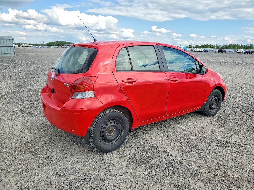 2010 Toyota Yaris VIN JTDKT4K3XA5308053 COPART salvage auction — MECHANICAL, On - Permit No Brand - Unfit, sold $1,550 on 2026-07-09 (photo 3)