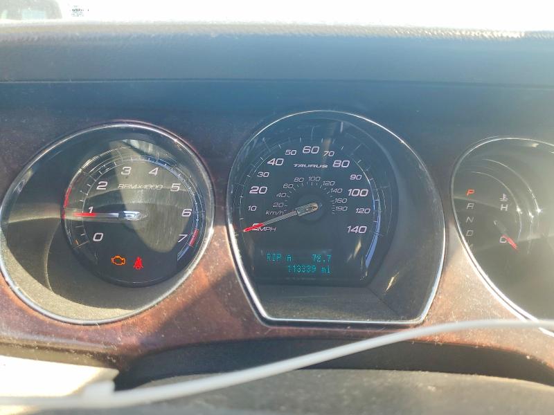 2012 Ford Taurus VIN 1FAHP2EW1CG140924 COPART salvage auction — MECHANICAL, Ca - Dis/Dlr/Exp Only Clean Title, sold $375 on 2026-07-02 (photo 9)