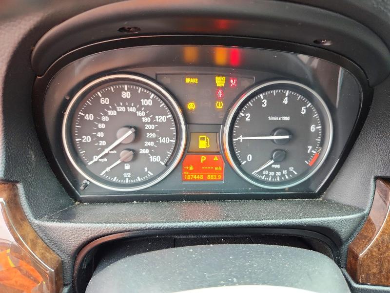 2009 BMW 3 series VIN WBAPK73579A455036 COPART salvage auction — FRONT END, Wi - Junked Vehicle Bill Of Sale, sold $200 on 2026-08-04 (photo 9)