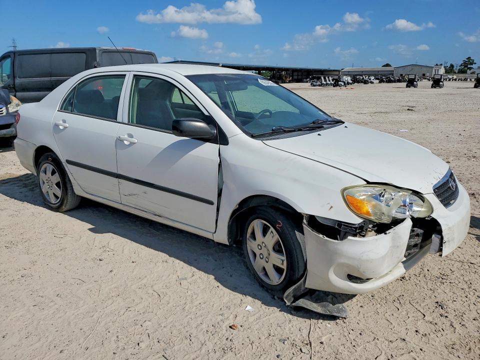2005 Toyota Corolla VIN JTDBR32E552056195 COPART salvage auction — FRONT END, TX - SALVAGE VEHICLE TITLE (P), sold $1,150 on 2026-07-31 (photo 4)
