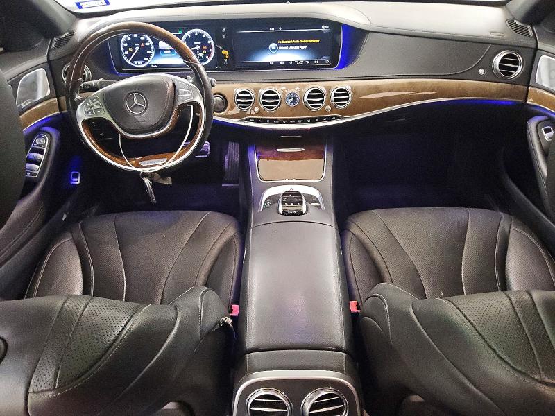 2015 Mercedes-benz S class VIN WDDUG8CB0FA200202 COPART salvage auction — MECHANICAL, Tx - Certificate Of Title, sold $9,700 on 2026-07-30 (photo 8)