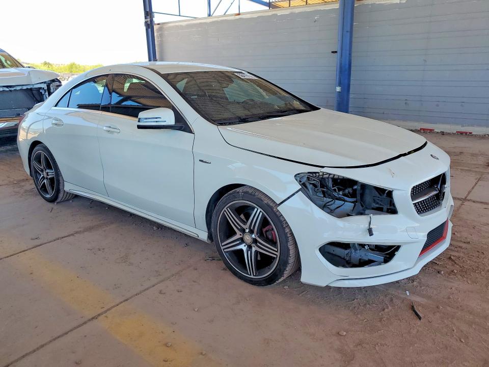 2015 Mercedes-benz VIN WDDSJ4EB7FN187830 COPART salvage auction — FRONT END, Az - Cert Of Title - Salvage, sold $1,850 on 2026-07-23 (photo 4)