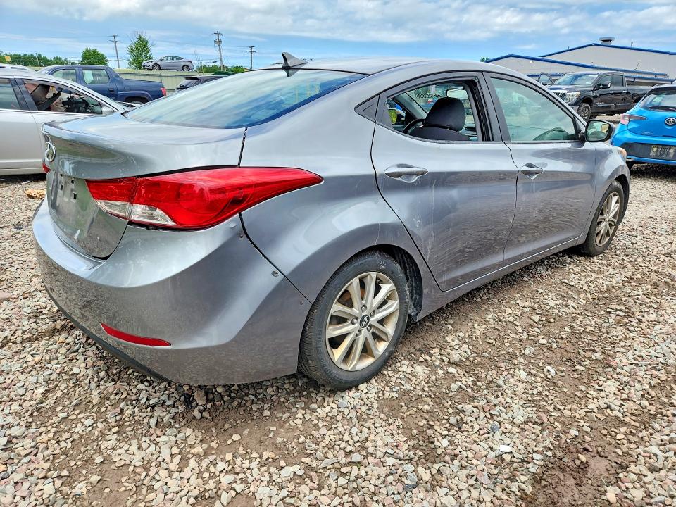2015 Hyundai Elantra VIN KMHDH4AE4FU223375 COPART salvage auction — SIDE, Ny - Mv-907A Salvage Certificate, sold $875 on 2026-07-13 (photo 3)