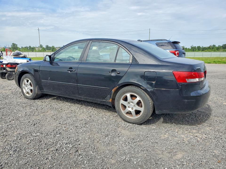 2007 Hyundai Sonata VIN 5NPET46C67H295978 COPART salvage auction — MECHANICAL, ON - PERMIT NO BRAND - UNFIT, sold $250 on 2026-07-02 (photo 2)