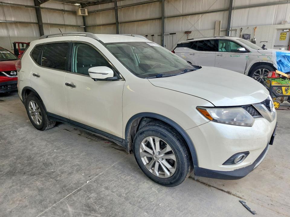 2016 Nissan Rogue VIN KNMAT2MV3GP675226 COPART salvage auction — FRONT END, Ne - Cert Of Title-Salvage, sold $1,600 on 2026-07-14 (photo 4)