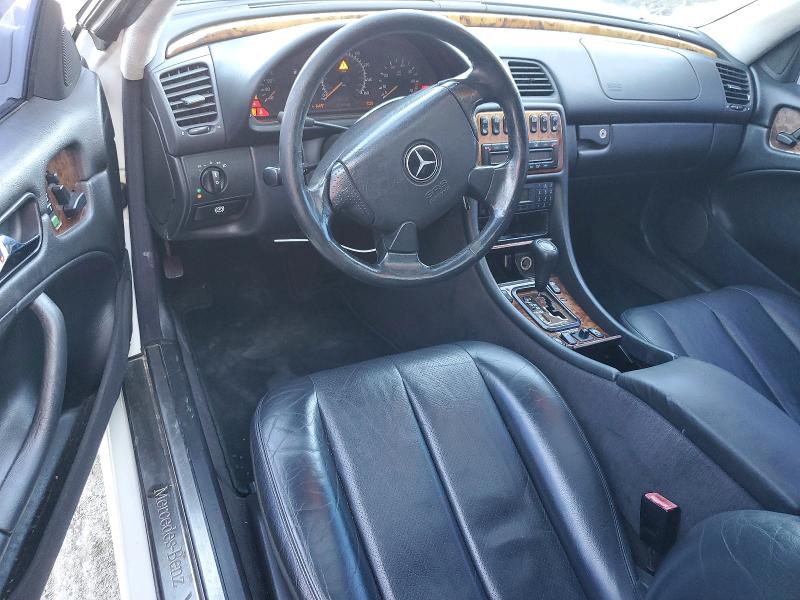 1999 Mercedes-benz Clk-class VIN WDBLJ70G4XF100267 COPART salvage auction — FRONT END, FL - CERT OF TITLE SLVG REBUILDABLE, sold $275 on 2026-07-17 (photo 8)