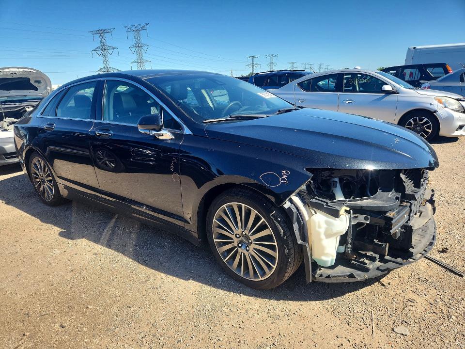 2014 Lincoln Mkz VIN 3LN6L2LU6ER825555 COPART salvage auction — FRONT END, Il - Salvage Certificate, sold $775 on 2026-07-09 (photo 4)