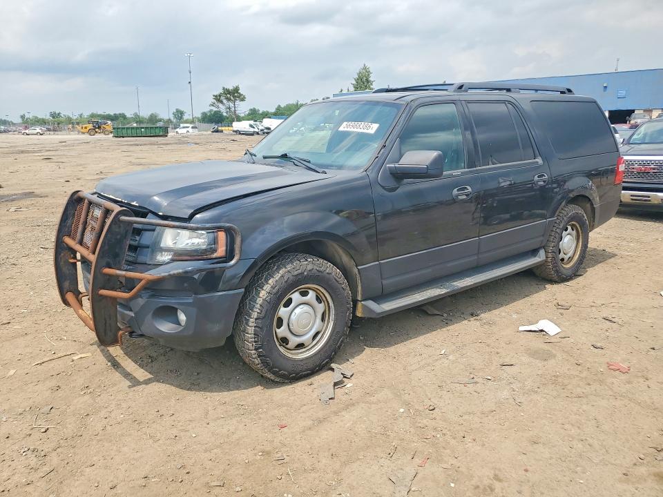2015 Ford Expedition VIN 1FMJK1GT3FEF50806 COPART salvage auction — FRONT END, Mi - Dealer Only Clean Title (P), sold $1,500 on 2026-07-09 (photo 1)