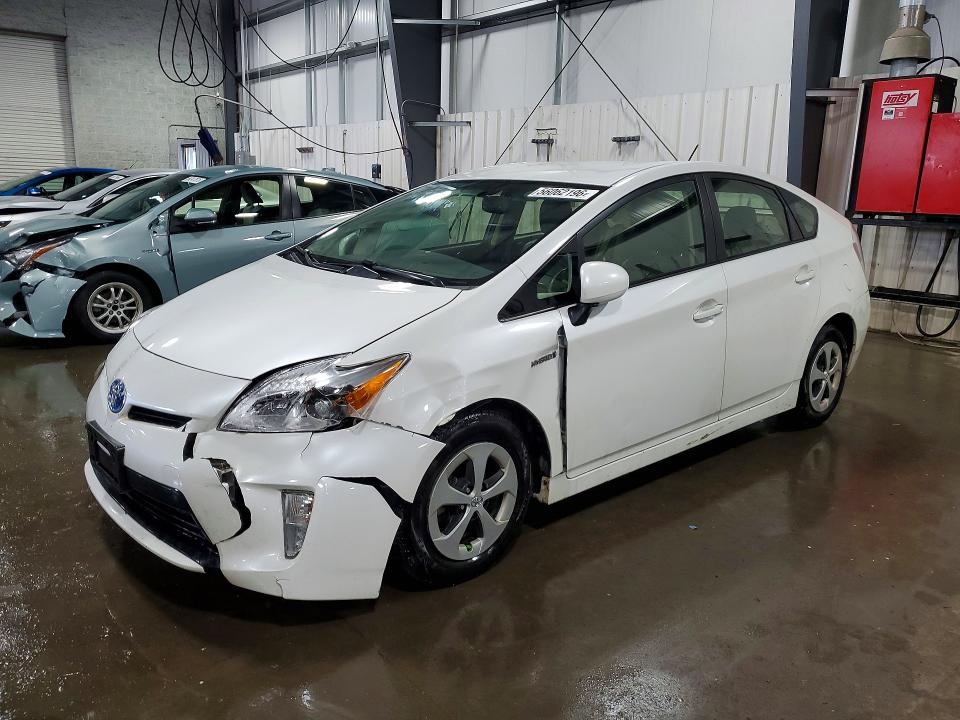 2012 Toyota Prius VIN JTDKN3DU2C5520331 COPART salvage auction — FRONT END, Mn - Cert Of Title-Prior Salvage, sold $300 on 2026-07-21 (photo 1)
