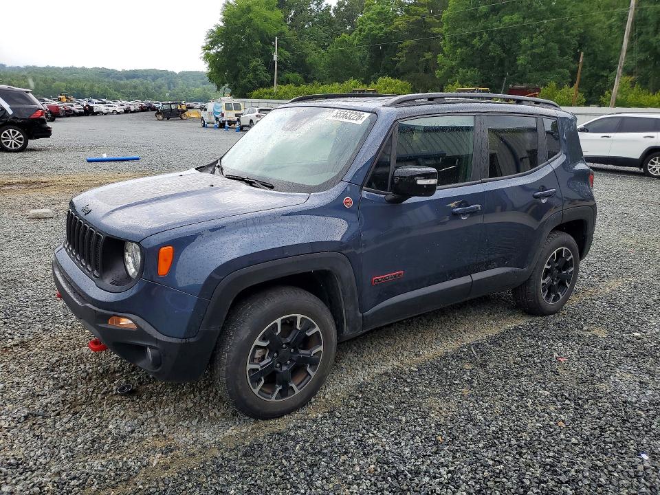2023 Jeep Renegade VIN ZACNJDC16PPP54858 COPART salvage auction — REAR END, Nc - Salvage Certificate Of Title, sold $7,400 on 2026-07-30 (photo 1)