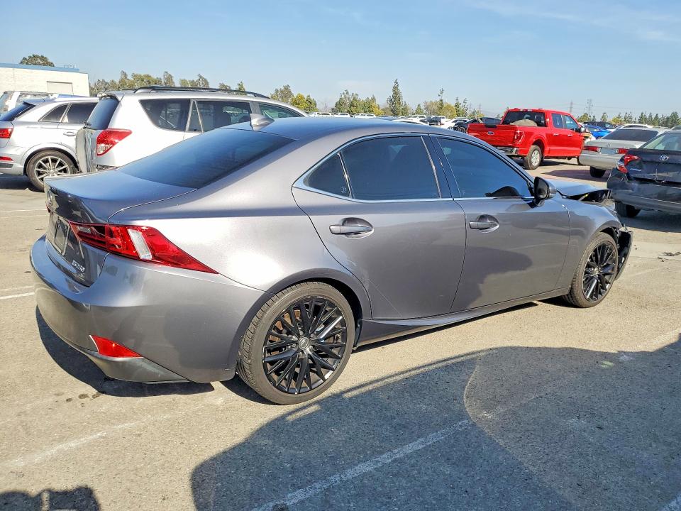 2015 Lexus Is VIN JTHBF1D27F5053779 COPART salvage auction — FRONT END, Ca - Salvage Certificate, sold $3,550 on 2026-07-30 (photo 3)