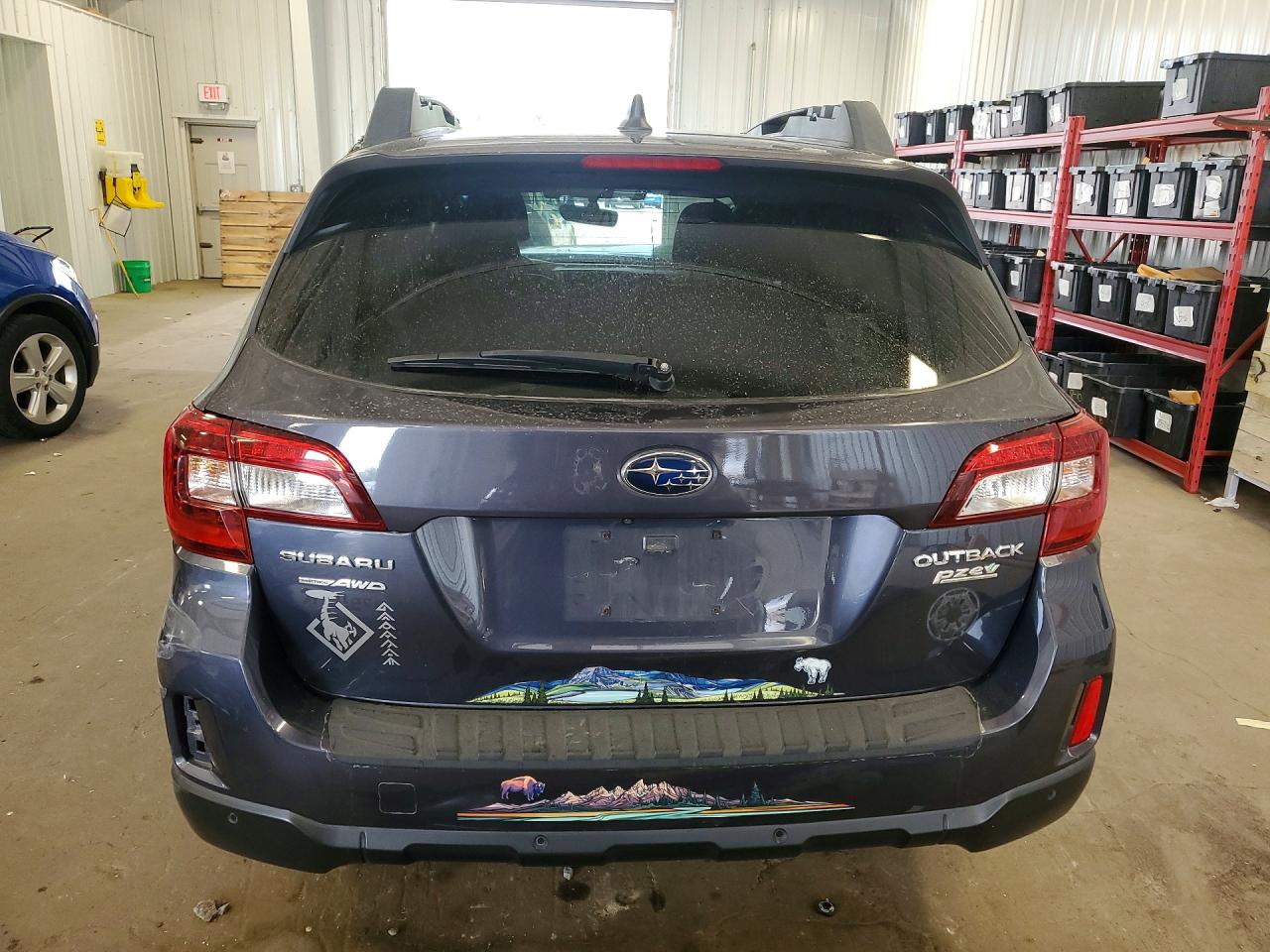 2017 Subaru Outback VIN 4S4BSANC1H3383741 COPART salvage auction — Front End, MN - CERT OF TITLE-SALVAGE, sold $625 on 2026-07-09 (photo 6)