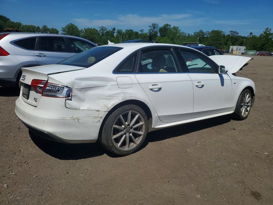 2014 Audi A4 VIN WAUHFAFL3EN016676 COPART salvage auction — FRONT END, NY - MV-907A SALVAGE CERTIFICATE, sold $350 on 2026-07-02 (photo 3)