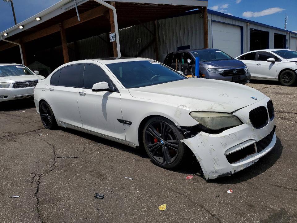 2012 BMW 7er VIN WBAKB8C50CC962615 COPART salvage auction — FRONT END, Co - Cert Of Title W/Lemon Law Hist, sold $500 on 2026-07-23 (photo 4)