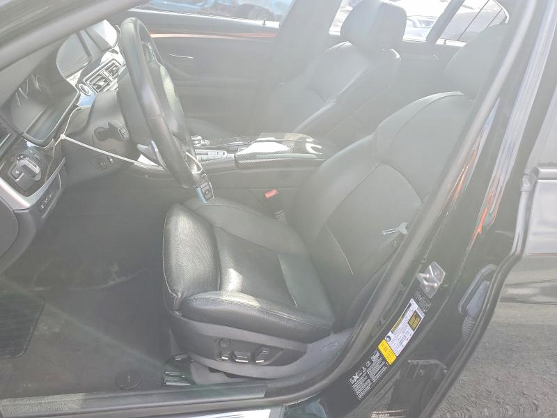 2012 BMW 5er VIN WBAFU9C57CC786955 COPART salvage auction — FRONT END, Pa - Certificate Of Salvage, sold $1,400 on 2026-07-16 (photo 7)