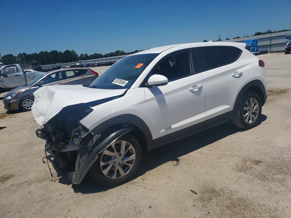2021 Hyundai Tucson VIN KM8J23A41MU289336 COPART salvage auction — FRONT END, Sc - Cert Of Title-Salvage, sold $2,450 on 2026-07-13 (photo 1)