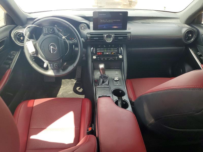 2025 Lexus Is VIN JTHBZ1B22S5086323 COPART salvage auction — SIDE, Tx - Salvage Vehicle Title, sold $6,300 on 2026-07-30 (photo 8)