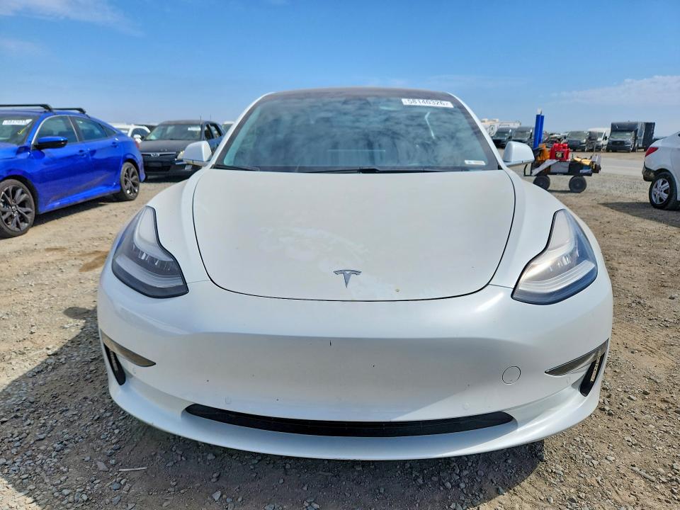 2020 Tesla Model 3 VIN 5YJ3E1EAXLF644908 COPART salvage auction — REAR END, CA - SALVAGE CERTIFICATE, sold $7,300 on 2026-07-24 (photo 5)