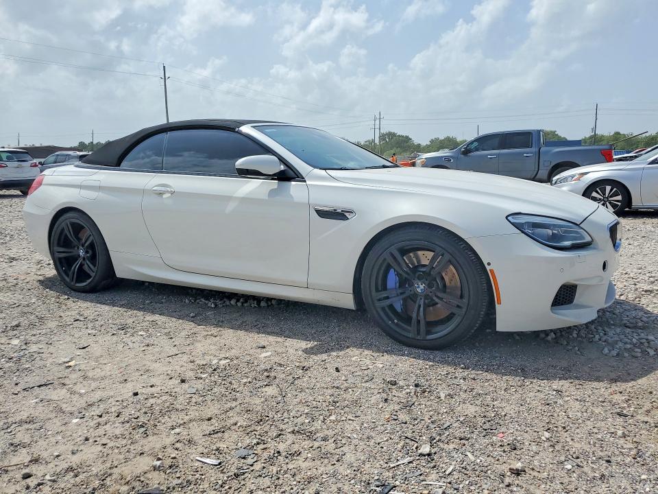 2016 BMW M6 VIN WBS6G9C57GD931995 COPART salvage auction — WATER/FLOOD, Tx - Salvage Title-Flood Damage, sold $10,100 on 2026-08-17 (photo 4)