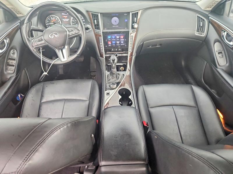 2018 Infiniti VIN JN1EV7APXJM363057 COPART salvage auction — MECHANICAL, Tx - Salvage Vehicle Title, sold $2,300 on 2026-07-20 (photo 8)