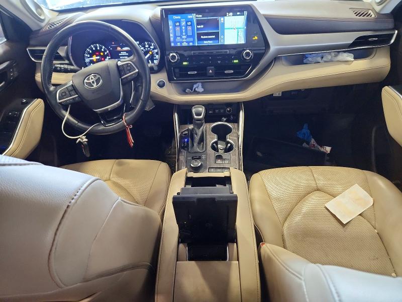 2020 Toyota Highlander VIN 5TDDZRBH1LS006261 COPART salvage auction — FRONT END, Wi - Junked Vehicle Bill Of Sale, sold $12,100 on 2026-07-13 (photo 8)