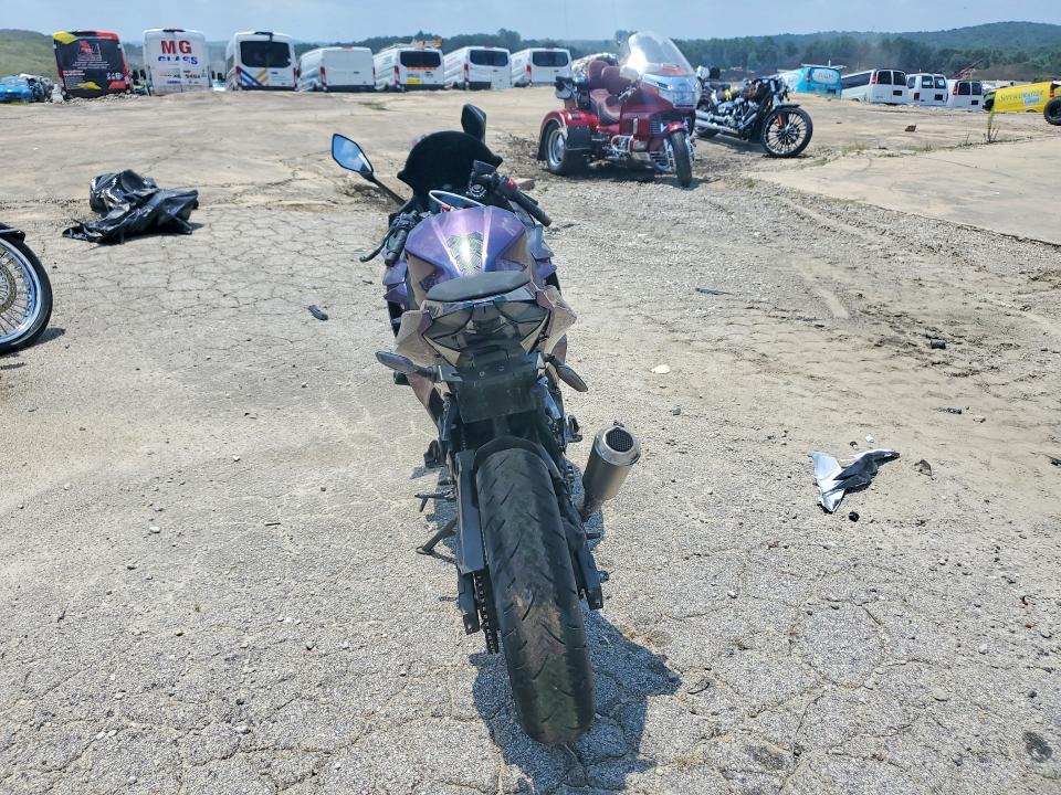2019 Kawasaki Ninja VIN JKAEXKG19KDA30098 COPART salvage auction — FRONT END, Ga - Cert Of Title-Salvage, sold $1,300 on 2026-08-01 (photo 4)