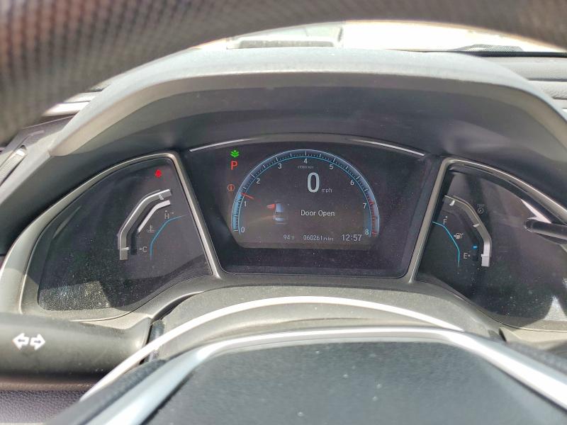 2018 Honda VIN 19XFC2F74JE040947 COPART salvage auction — SIDE, Tx - Salvage Vehicle Title, sold $5,600 on 2026-07-24 (photo 9)