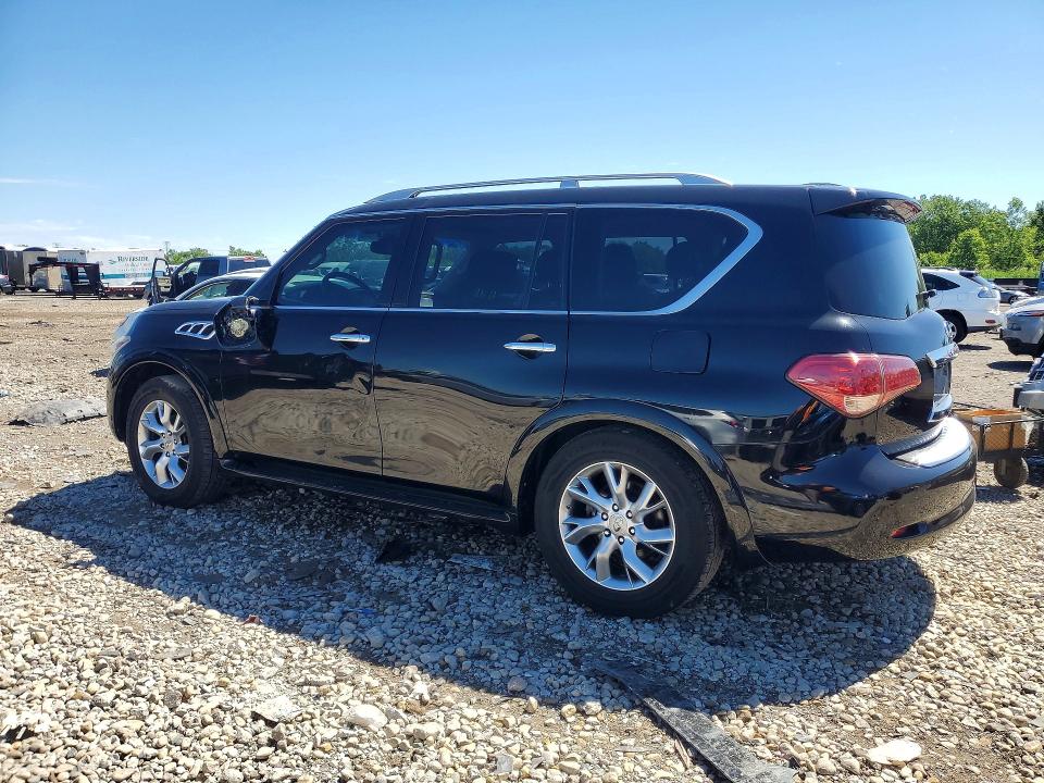 2012 Infiniti VIN JN8AZ2NE5C9018296 COPART salvage auction — SIDE, Il - Salvage Certificate, sold $1,900 on 2026-07-29 (photo 2)