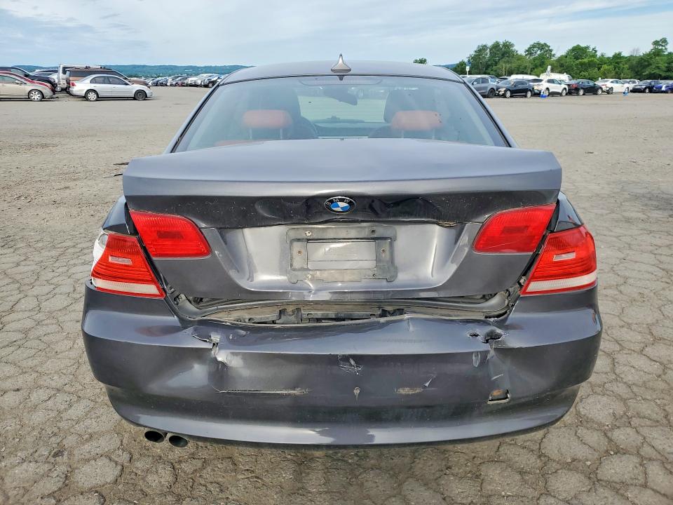 2008 BMW 3 series VIN WBAWV53598PF95501 COPART salvage auction — REAR END, PA - CERT OF SALV-R=RECONSTRUCTED, sold $400 on 2026-07-10 (photo 6)