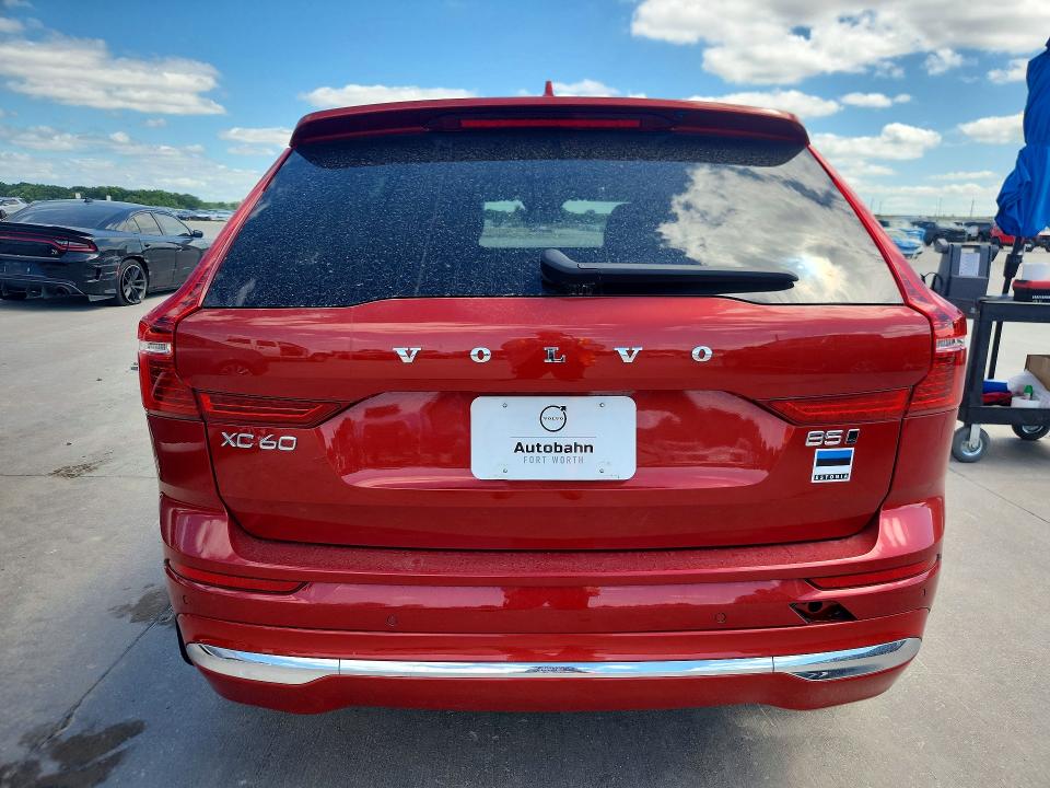 2023 Volvo Xc60 VIN YV4L12RN0P1239103 COPART salvage auction — FRONT END, Tx - Salvage Vehicle Title, sold $7,700 on 2026-08-20 (photo 6)