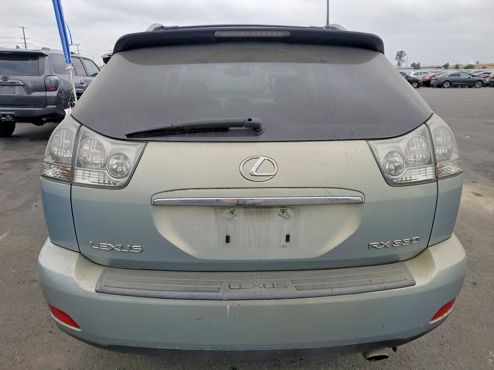 2006 Lexus Rx VIN JTJGA31U860059334 COPART salvage auction — FRONT END, Ca - Salvage Certificate, sold $1,450 on 2026-07-06 (photo 6)