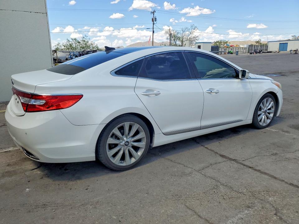 2012 Hyundai Azera VIN KMHFH4JG8CA149014 COPART salvage auction — REAR END, Tx - Salvage Vehicle Title, sold $1,950 on 2026-07-31 (photo 3)