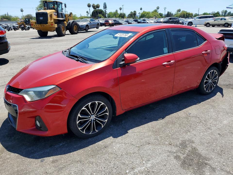 2015 Toyota VIN 5YFBURHE2FP309288 COPART salvage auction — REAR END, Ca - Salvage Certificate, sold $2,150 on 2026-07-28 (photo 1)