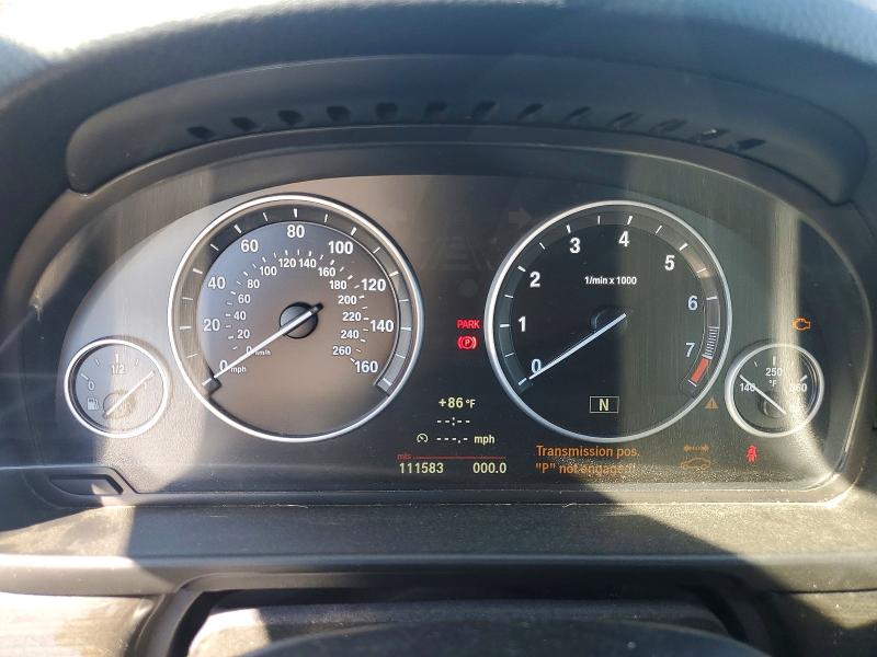 2012 BMW 5 series VIN WBAXH5C54CDW08156 COPART salvage auction — MECHANICAL, CA - DIS/DLR/EXP ONLY CLEAN TITLE, sold $575 on 2026-07-08 (photo 9)