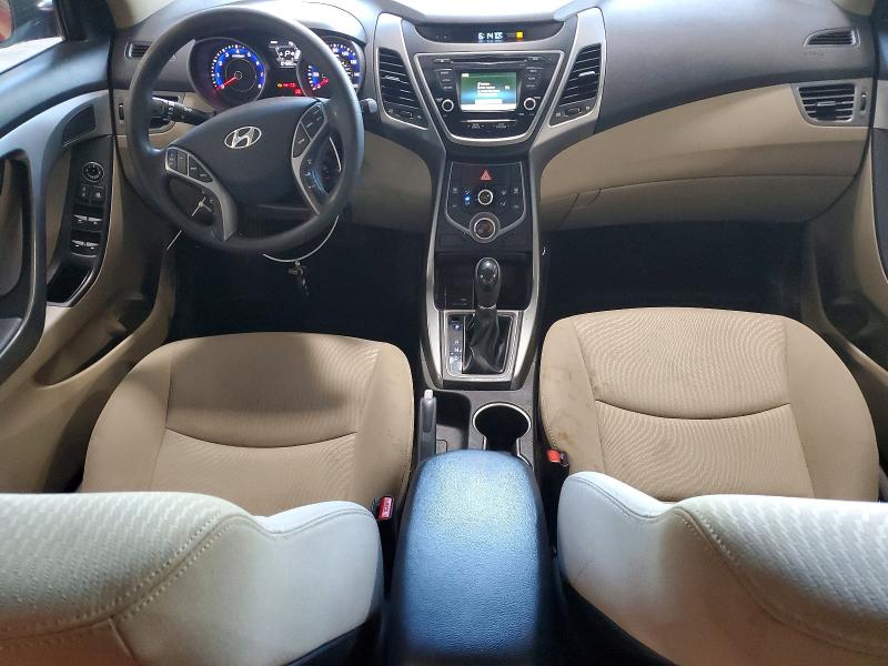 2015 Hyundai Elantra VIN KMHDH4AE5FU350720 COPART salvage auction — SIDE, Mt - Certificate Of Title, sold $1,150 on 2026-07-15 (photo 8)