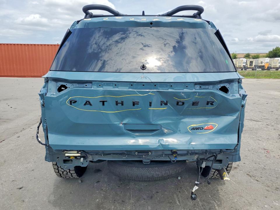 2026 Nissan Pathfinder VIN 5N1DR3BEXTC233934 COPART salvage auction — REAR END, Fl - Cert Of Title Slvg Rebuildable, sold $14,700 on 2026-07-30 (photo 6)