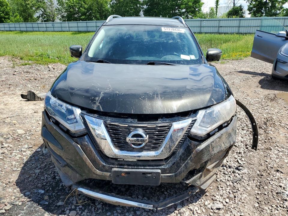 2017 Nissan Rogue VIN KNMAT2MV4HP504874 COPART salvage auction — FRONT END, Ny - Mv-907A Salvage Certificate, sold $650 on 2026-07-15 (photo 5)