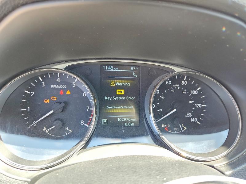 2016 Nissan Rogue VIN KNMAT2MVXGP608686 COPART salvage auction — FRONT END, Ut - Salvage Certificate, sold $1,250 on 2026-07-31 (photo 9)