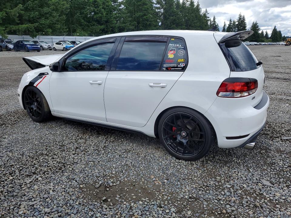 2013 Volkswagen Gti VIN WVWHD7AJ7DW115446 COPART salvage auction — FRONT END, Wa - Bill Of Sale, sold $700 on 2026-08-04 (photo 2)