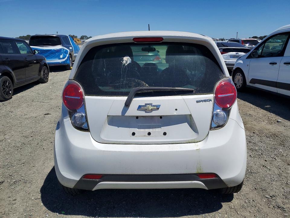 2014 Chevrolet Spark VIN KL8CD6S9XEC561076 COPART salvage auction — MINOR DENT/SCRATCHES, Ca - Dis/Dlr/Exp Only Clean Title, sold $1,250 on 2026-07-28 (photo 6)